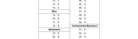 GABARITO CAIXA - TECNOLOGIA DA INFORMAÇÃO