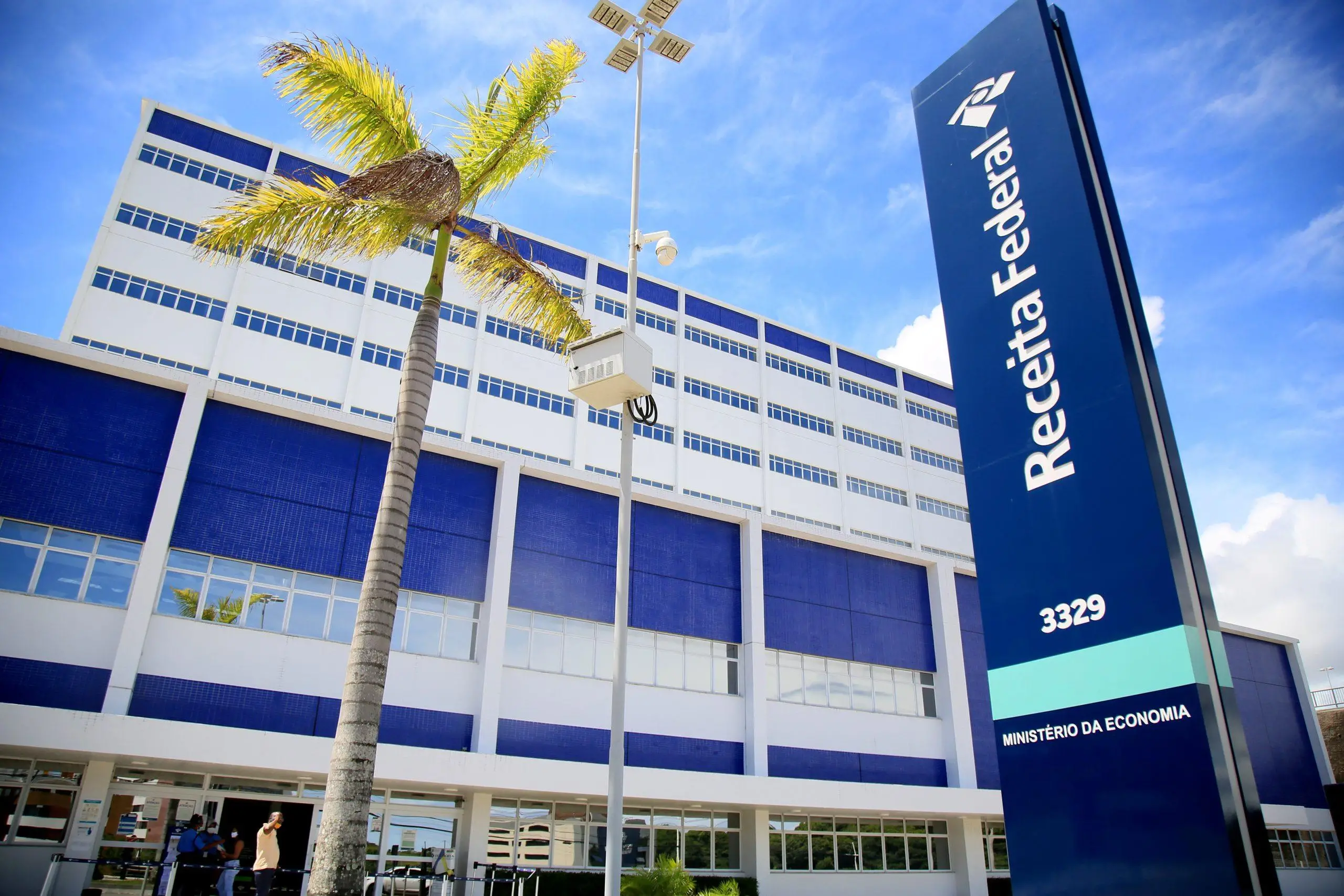 Estrutura do prédio da Receita Federal