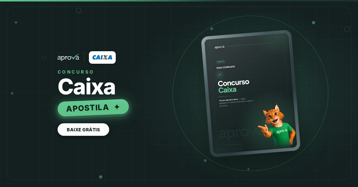 Apostila Caixa: o que estudar, como é a prova, os cargos e a rotina ideal de estudos