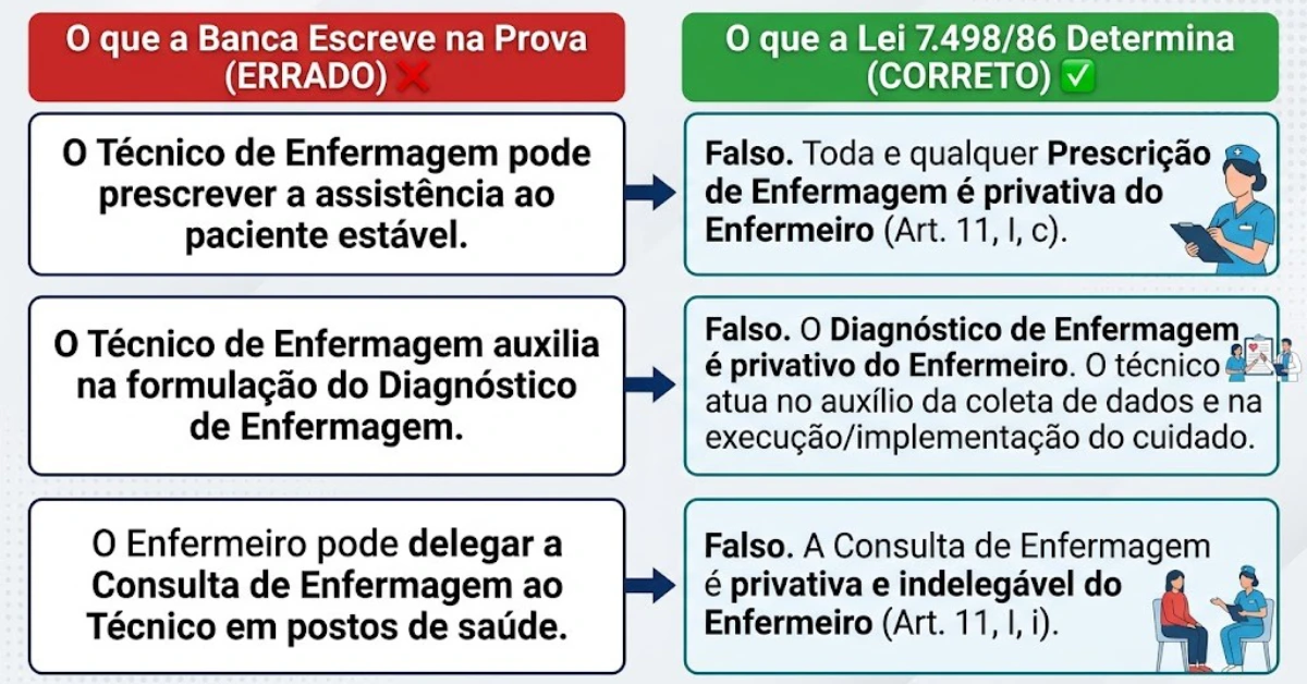 Como as bancas tentam confundir você