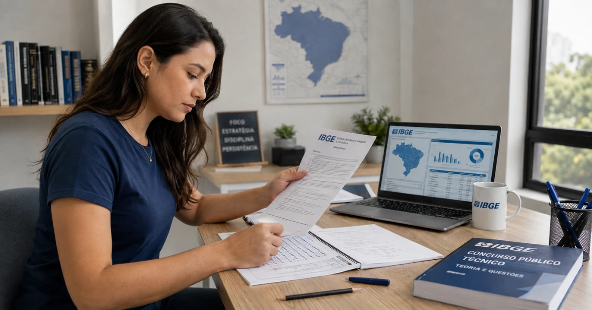 Prova do IBGE: como é a avaliação e o que estudar