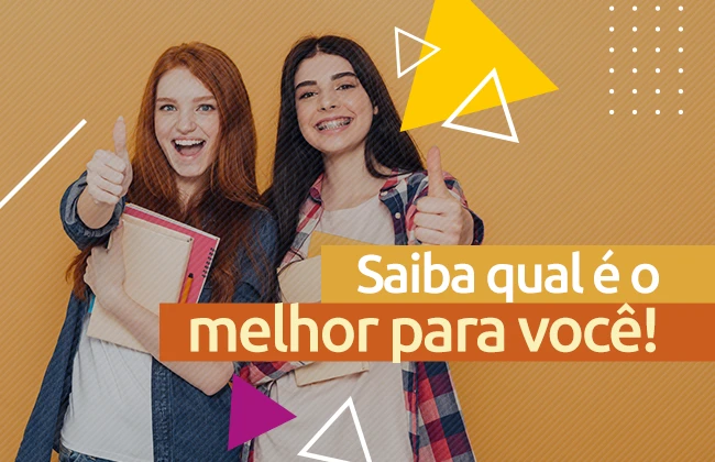 Qual a diferença entre ENEM e vestibular?