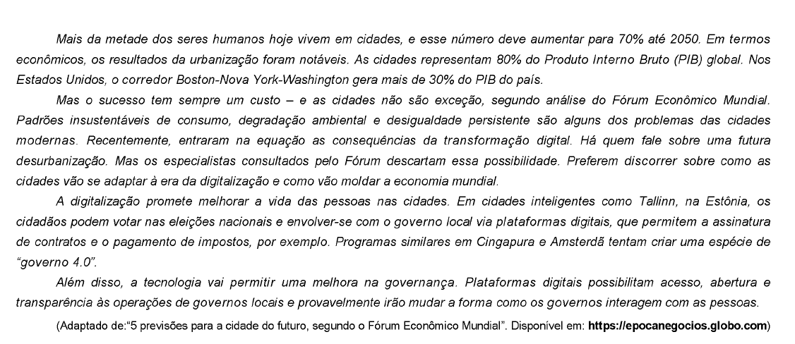 Questão de português para concurso