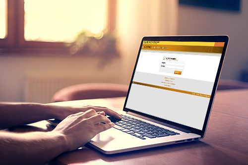 acessando site do governo