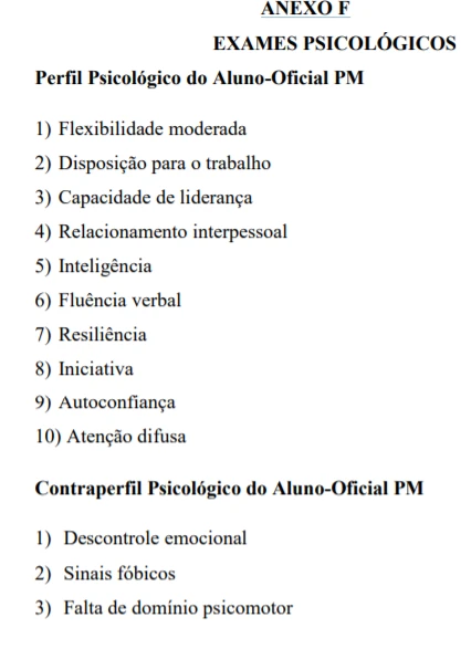 exames psicologicos