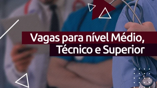Concurso PB Saúde: mais de 4 mil vagas na Fundação Paraibana de Gestão em Saúde