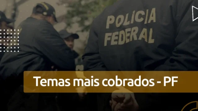 O que estudar para concurso da Polícia Federal?