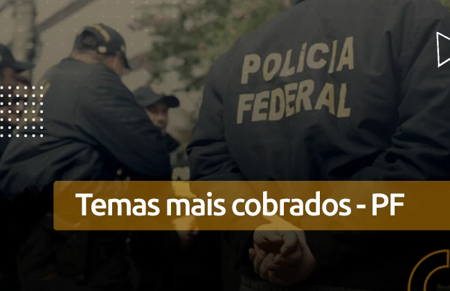 O que estudar para concurso da Polícia Federal?