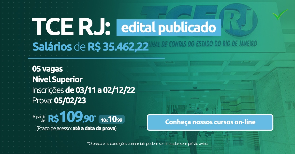 TCE RJ concurso