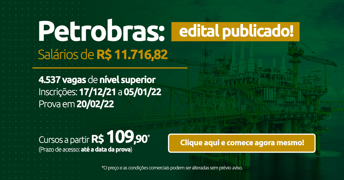 Concurso Petrobras: 4.537 vagas abertas- Aprova Concursos