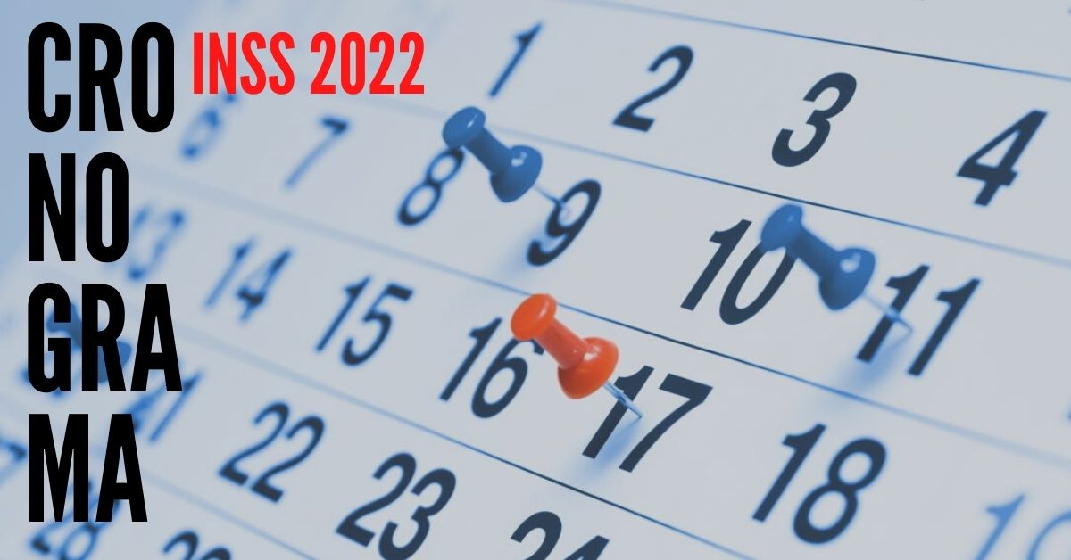 imagem de calendario ilustrativo para o próximo concurso do INSS