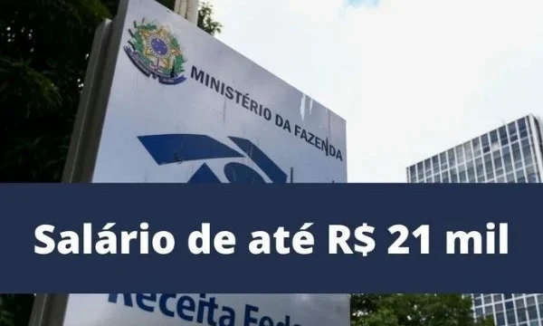 Receita Federal pagará salário de até R$ 21 mil