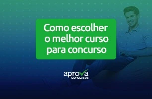 O melhor curso para concurso público é VOCÊ quem escolhe