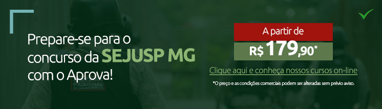 Concurso SEJUSP MG