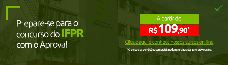 Concurso IFPR