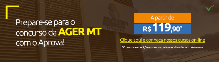 Concurso AGER MT
