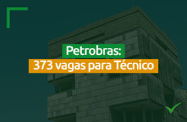 Concurso da Petrobras: edital publicado! 373 vagas de nível médio técnico com excelentes salários.