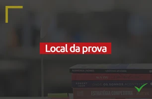 Onde acontecerão as provas do TJ SP?