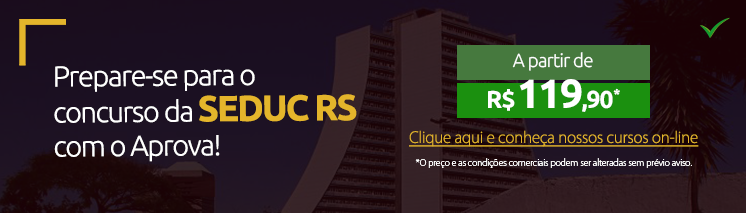 Concurso SEDUC RS