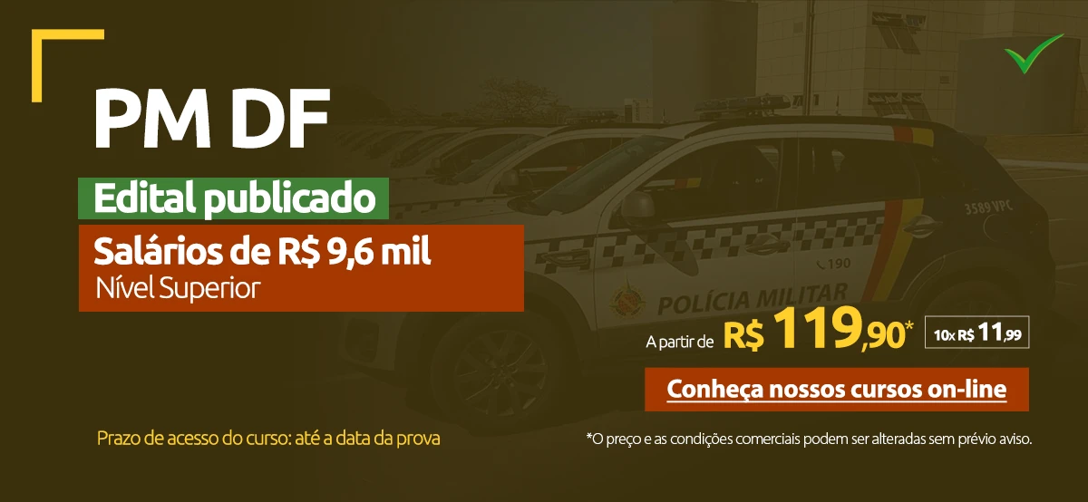 concurso pm df