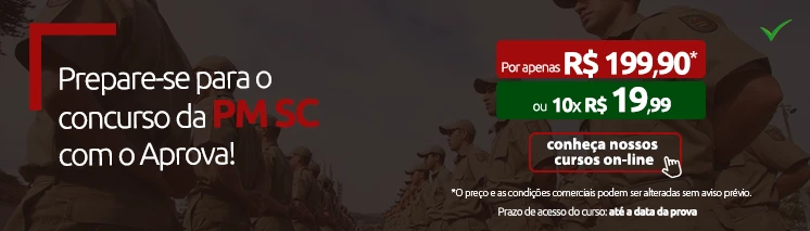 Concurso PM SC