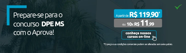Concurso DPE MS