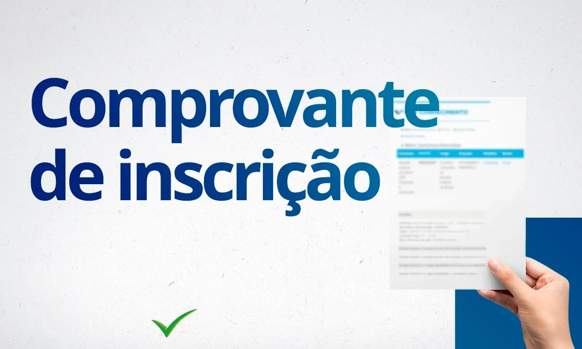 Comprovante de inscrição: Concurso Finep