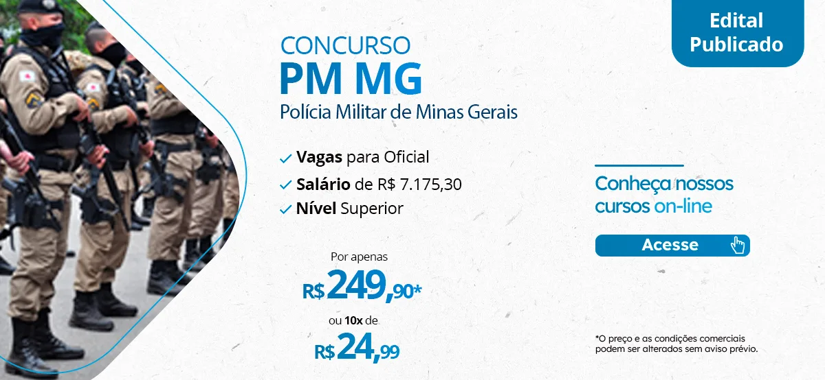 Concurso PM MG