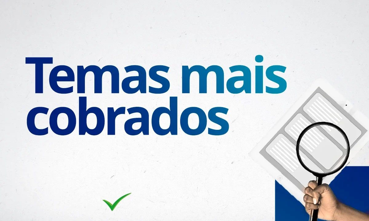 Conteúdo Gratuito: TEMAS mais cobrados para o Concurso BACEN 2024!