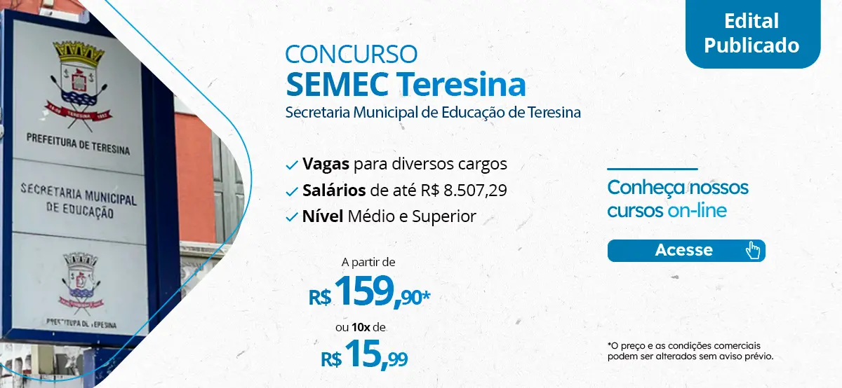 Concurso SEMEC Teresina