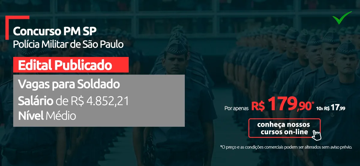Concurso PM SP