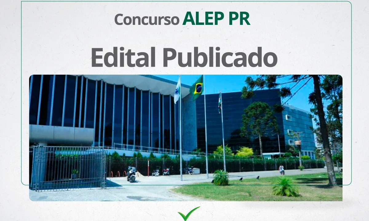 Concurso ALEP PR 2024: GABARITOS saem nesta segunda-feira (08/04)!