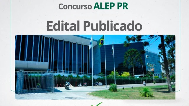 Concurso ALEP PR 2024: GABARITOS saem nesta segunda-feira (08/04)!