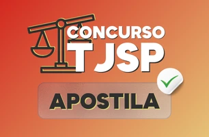 Notícia: Baixe a Apostila Grátis TJ SP 2026! Comece a estudar antes do edital. Material com questões inéditas, análise da FGV e MUITO MAIS. Confira e comece hoje!