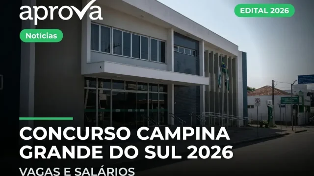 Concurso Prefeitura de Campina Grande do Sul (PR): Edital e Salários de R$ 12 Mil