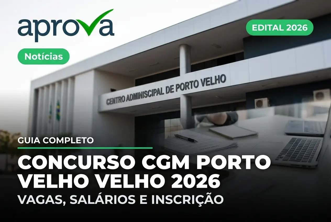 Centro Administrativo de Porto Velho, guia concurso 2026