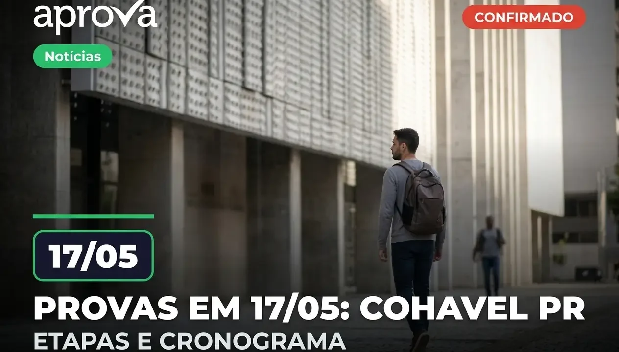 Edital Concurso COHAVEL PR 2026: Veja Como Passar!