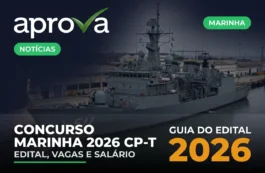 Concurso Marinha 2026 (Quadro Técnico): Edital Publicado e Salário de R$ 9,6 Mil