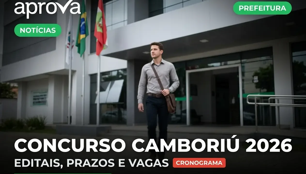 Concurso Prefeitura de Camboriú SC: 181 Vagas e Edital Publicado
