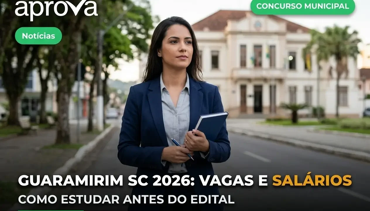 Concurso Prefeitura de Guaramirim SC 2026: Edital Previsto