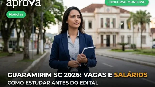 Concurso Prefeitura de Guaramirim SC 2026: Edital Previsto