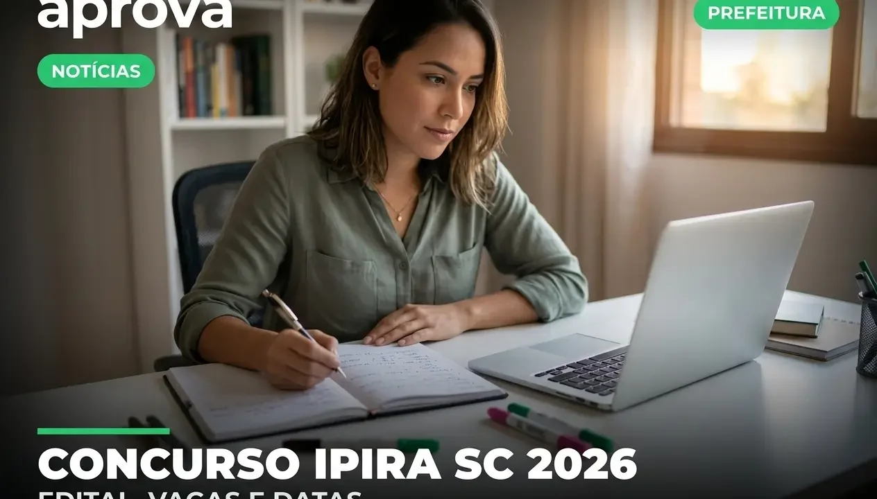 Concurso Prefeitura de Ipira SC 2026: Edital Aberto p/ Todos os Níveis