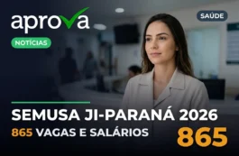 Concurso Semusa Ji-Paraná 2026: Edital Publicado com 865 Vagas