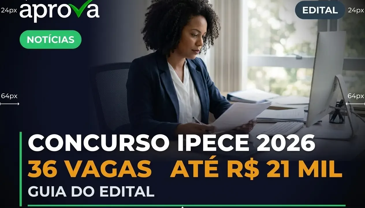 Concurso IPECE 2026: Analista com Salário de até R$ 21 Mil e Inscrições em Maio!