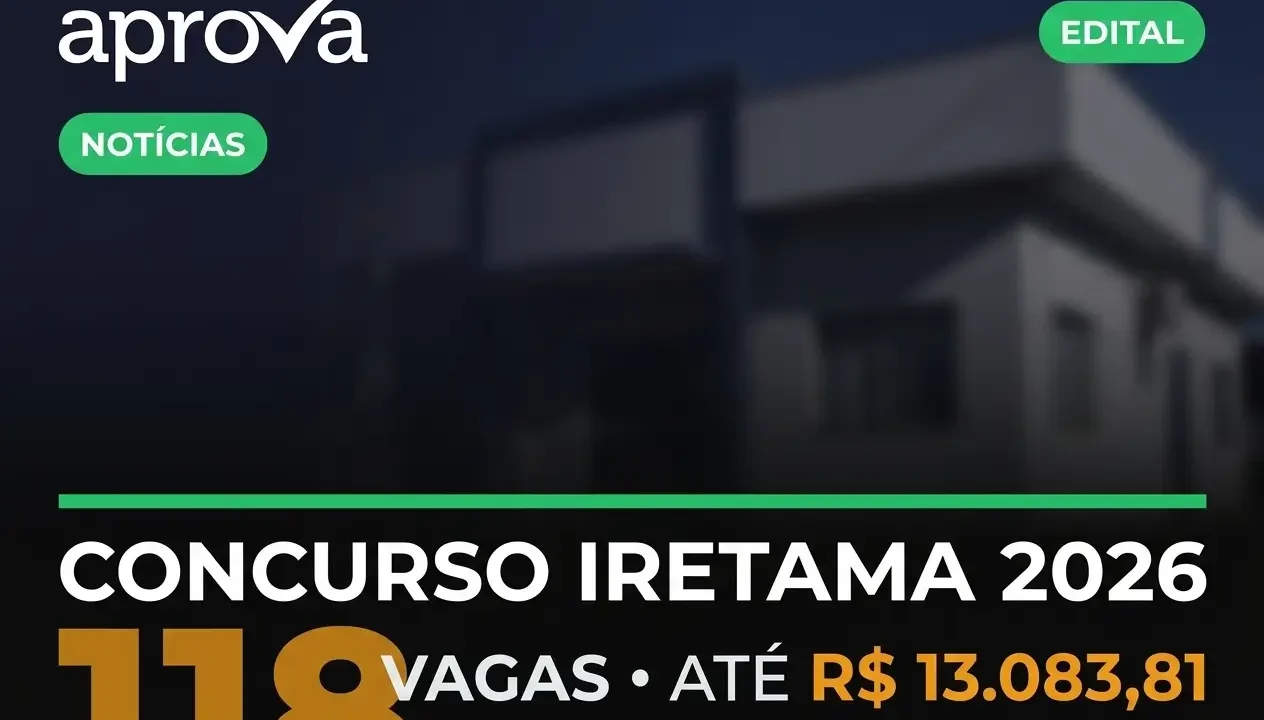 Concurso Prefeitura de Iretama PR 2026: Edital Publicado com 118 Vagas e Salários de até R$ 13 Mil!