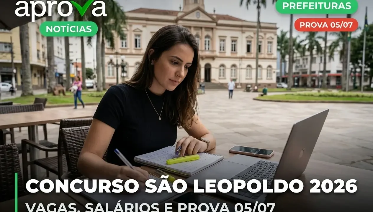 Concurso São Leopoldo 2026: Inscrições Encerradas e Foco na Reta Final!