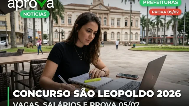 Concurso São Leopoldo 2026: Inscrições Encerradas e Foco na Reta Final!