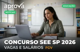 Concurso SEE SP 2026: Professor Temporário com Salário de R$ 5,5 Mil!