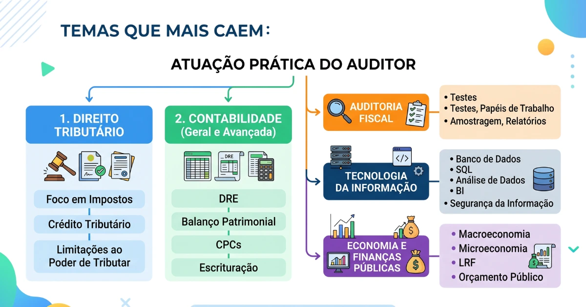 concursos fiscais o que mais cai Desenho do que mais cai em concursos fiscais em todo brasil.