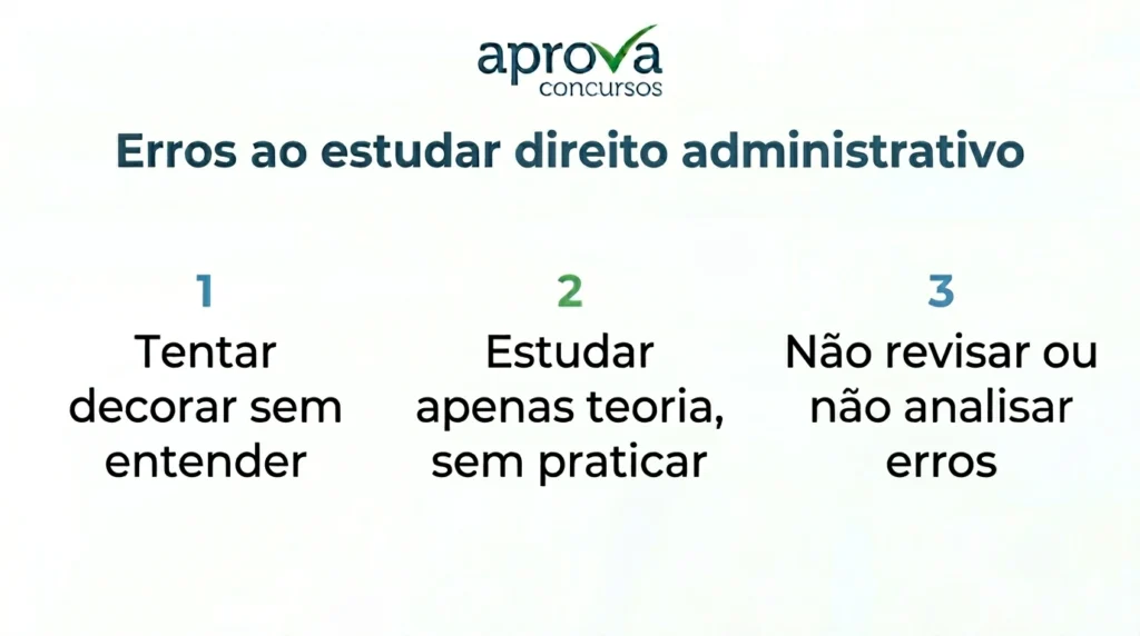 erros ao estudar direito administrativo erros ao estudar direito administrativo